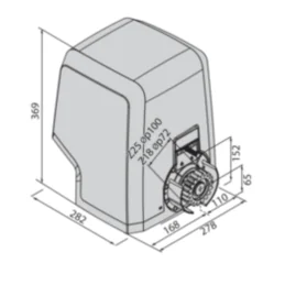 Motor BFT Icaro Smart AC A2000 BFT Solutimp