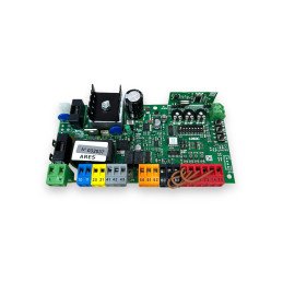Central BFT, para motor corredera, modelo Hamal, para motor modelo Ares BT A 1000, receptor controles incorporado, capacidad 64 