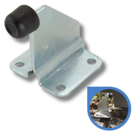 Tope de goma para portón con base apernable COMBIARIALDO Solutimp