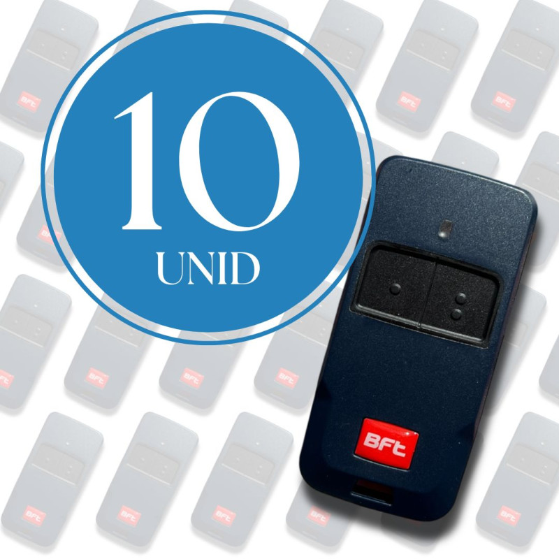 Pack 10 controles remoto BFT MITTO COOL C2 BFT Solutimp