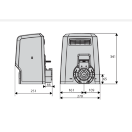 Motor BFT Ares BT A 1000 corredera BFT Solutimp