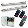 Kit doble BFT Lux G con electrocerradura BFT Solutimp