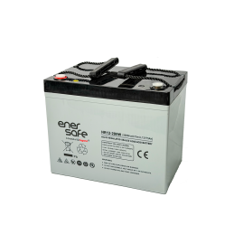 Batería UPS ENERSAFE 12V/75Ah · respaldo energético · CCTV · networking Solutimp