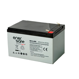 Batería UPS Enersafe 12V/12Ah · respaldo energético · CCTV · networking Solutimp