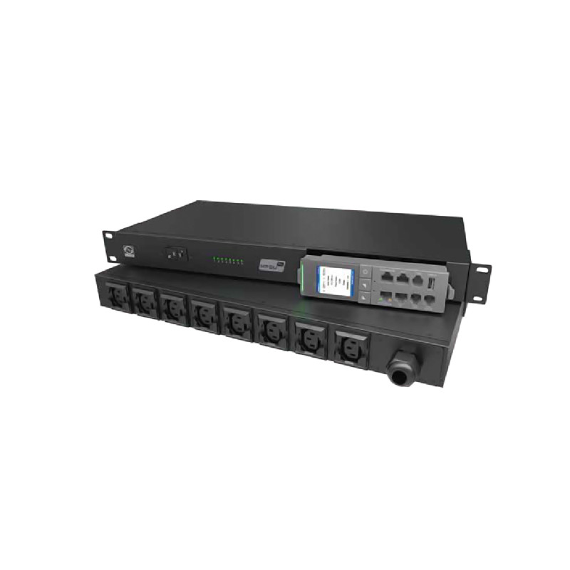 UPS PDU PRO Horizontal 32A Monitoreable/Administrable · UPS · distribución · automatización Solutimp
