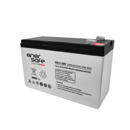 Batería UPS Baterías Enersafe 12V 9AH · respaldo energético · CCTV · networking Solutimp