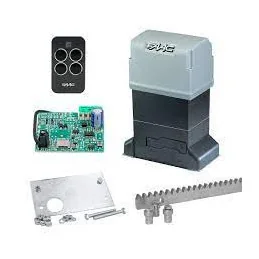 Kit motor corredera FAAC modelo 746 piñon z16, capacidad 600kg de arrastre, uso continuo, velocidad hasta 9,5 mts por minuto, ap