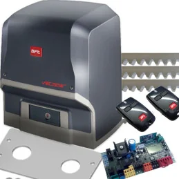 Kit motor BFT Ares Veloce Smart AC500, Motor corredera capacidad 500kg de arrastre, 200 ciclos diarios, velocidad ajustada entre