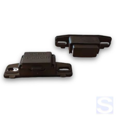 Set de 2 imanes para motor Rossi, compatible con centrales electrónicas con lector de sensor hall. Incluye 2 imanes, 2 bases plá