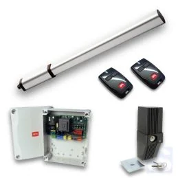 Kit BFT Lux LR batiente con electrocerradura BFT Solutimp