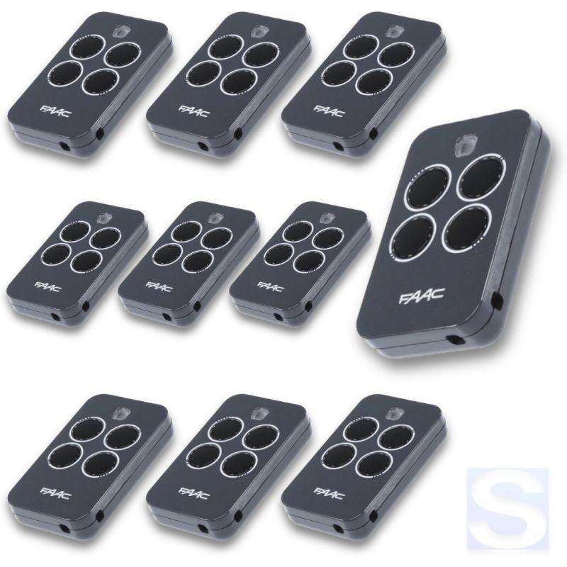 Pack 10 controles remoto FAAC|$ 204.900|FAAC