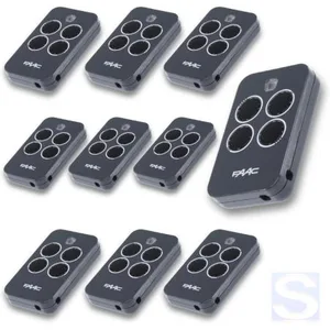 Imagen de Pack 10 controles remoto FAAC